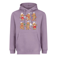Lavender nurse gingerbread Heavyweight Hoodie - MaliasSmallBusiness