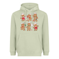 Matcha nurse gingerbread Heavyweight Hoodie - MaliasSmallBusiness