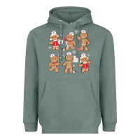 Sage nurse gingerbread Heavyweight Hoodie - MaliasSmallBusiness