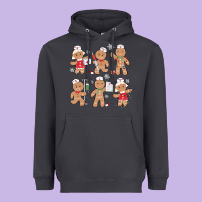 Heavyweight Hoodie nurse gingerbread