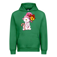 Emerald winter pink snowman Urban Hoodie - AdoDesignShop