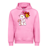 Fuchsia Pink winter pink snowman Urban Hoodie - AdoDesignShop
