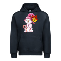 Navy winter pink snowman Urban Hoodie - AdoDesignShop