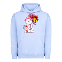 Pigment Grape Ice winter pink snowman Urban Hoodie - AdoDesignShop
