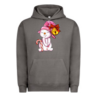 Winter Pink Snowman Urban Hoodie | Teevron