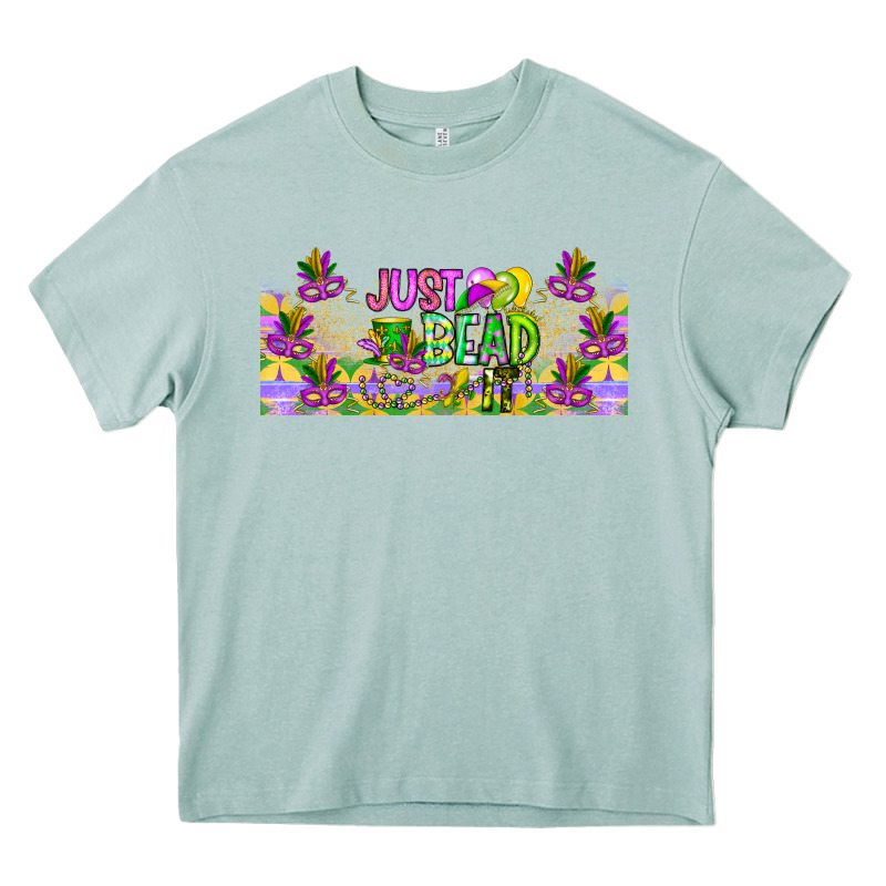 Just Bead Heavy Core Tee by CowhideDigitalArt | Teevron