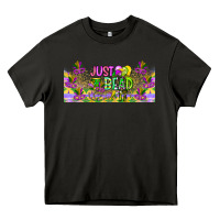 Asphalt Just Bead Heavy Core Tee - CowhideDigitalArt