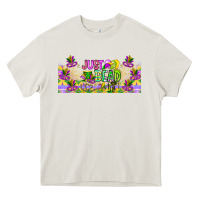 Cream Just Bead Heavy Core Tee - CowhideDigitalArt