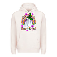 Pale Pink boo tiful ghost Premium Hoodie - BundleAndBundleShop