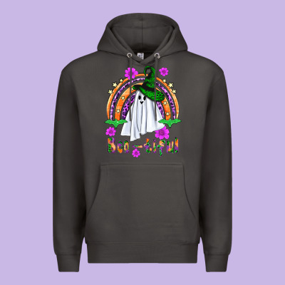 Boo Tiful Ghost Premium Hoodie Designed By Bundleandbundleshop