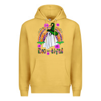 Antique Gold boo tiful ghost Premium Hoodie - BundleAndBundleShop
