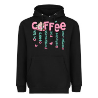 Black coffee and christ Heavyweight Hoodie - MaliasSmallBusiness