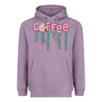 Lavender coffee and christ Heavyweight Hoodie - MaliasSmallBusiness