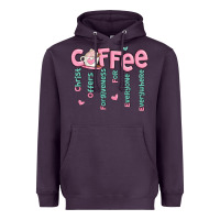 Plum coffee and christ Heavyweight Hoodie - MaliasSmallBusiness