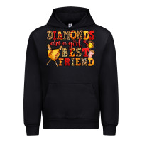 Black diamonds are a girl's best friend softball Urban Hoodie - Jasminsmagicworld