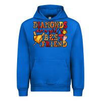 Cobalt diamonds are a girl's best friend softball Urban Hoodie - Jasminsmagicworld