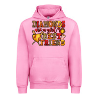 Fuchsia Pink diamonds are a girl's best friend softball Urban Hoodie - Jasminsmagicworld
