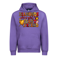 Tulip diamonds are a girl's best friend softball Urban Hoodie - Jasminsmagicworld