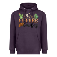 Plum future cowboy Heavyweight Hoodie - MaliasSmallBusiness