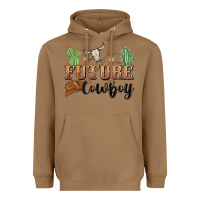 Toasted Coconut future cowboy Heavyweight Hoodie - MaliasSmallBusiness