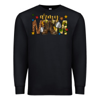 Black army mom Premium Sweatshirt - texasbilliewilder