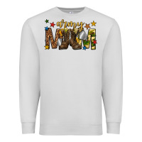 Dove Grey army mom Premium Sweatshirt - texasbilliewilder