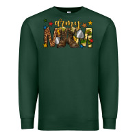 Sports Green army mom Premium Sweatshirt - texasbilliewilder