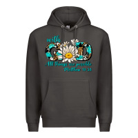 Smoke with god all things are possible daisy Premium Hoodie - AdoDesignShop