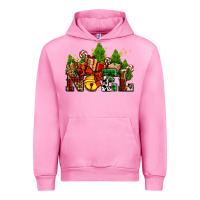 Fuchsia Pink western noel Christmas gifts Urban Hoodie - AdoDesignShop