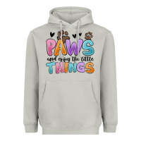 Moon Dust paws and enjoy the little things Heavyweight Hoodie - MaliasSmallBusiness