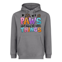 Storm paws and enjoy the little things Heavyweight Hoodie - MaliasSmallBusiness