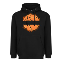Black custom basketball Heavyweight Hoodie - MaliasSmallBusiness