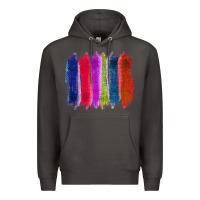 Smoke Colored Jute Brush Strokes Premium Hoodie - Bettercallsaul