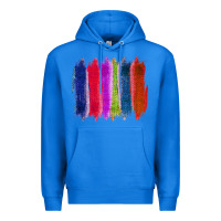 True Royal Colored Jute Brush Strokes Premium Hoodie - Bettercallsaul