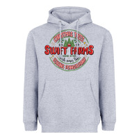 Heather Grey Christmas swiftmas Heavyweight Hoodie - MaliasSmallBusiness