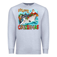 Heather Grey merry cruisemas Premium Sweatshirt - Zillion Design Studio