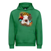 Emerald christmas heifer Urban Hoodie - JahusDesignShop
