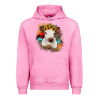 Fuchsia Pink christmas heifer Urban Hoodie - JahusDesignShop