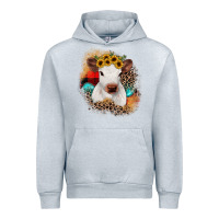 Heather Grey christmas heifer Urban Hoodie - JahusDesignShop
