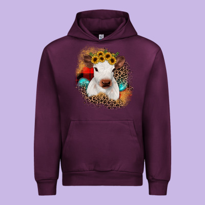 Christmas Heifer Urban Hoodie Designed By Jahusdesignshop