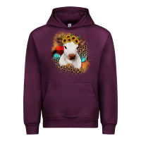 Mauve Wine christmas heifer Urban Hoodie - JahusDesignShop