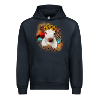 Navy christmas heifer Urban Hoodie - JahusDesignShop
