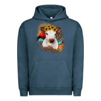 Pigment Midnight Navy christmas heifer Urban Hoodie - JahusDesignShop