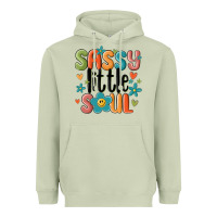 Matcha sassy little soul smiley Heavyweight Hoodie - MaliasSmallBusiness