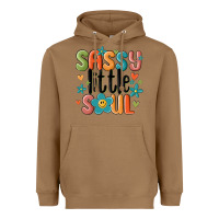 Toasted Coconut sassy little soul smiley Heavyweight Hoodie - MaliasSmallBusiness