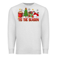 Oatmeal Heather 'tis the season christmas Premium Sweatshirt - Zillion Design Studio