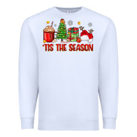 White 'tis the season christmas Premium Sweatshirt - Zillion Design Studio