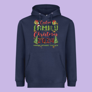 Custom Family Christmas 2024 Marking Memories Toge Heavyweight Hoodie Designed By Maliassmallbusiness
