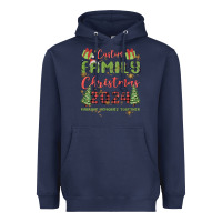 Navy custom family christmas 2024 marking memories toge Heavyweight Hoodie - MaliasSmallBusiness