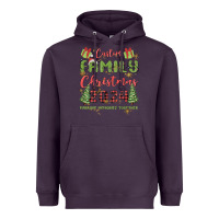 Plum custom family christmas 2024 marking memories toge Heavyweight Hoodie - MaliasSmallBusiness